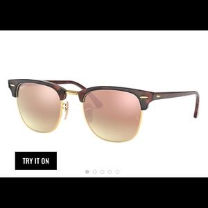 Ray Ban Clubmaster - tortoise/gold